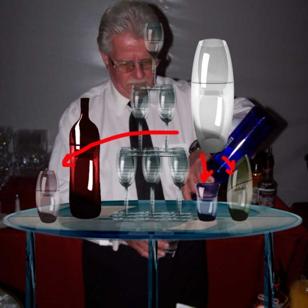 Creation of The Bartender: Step 5